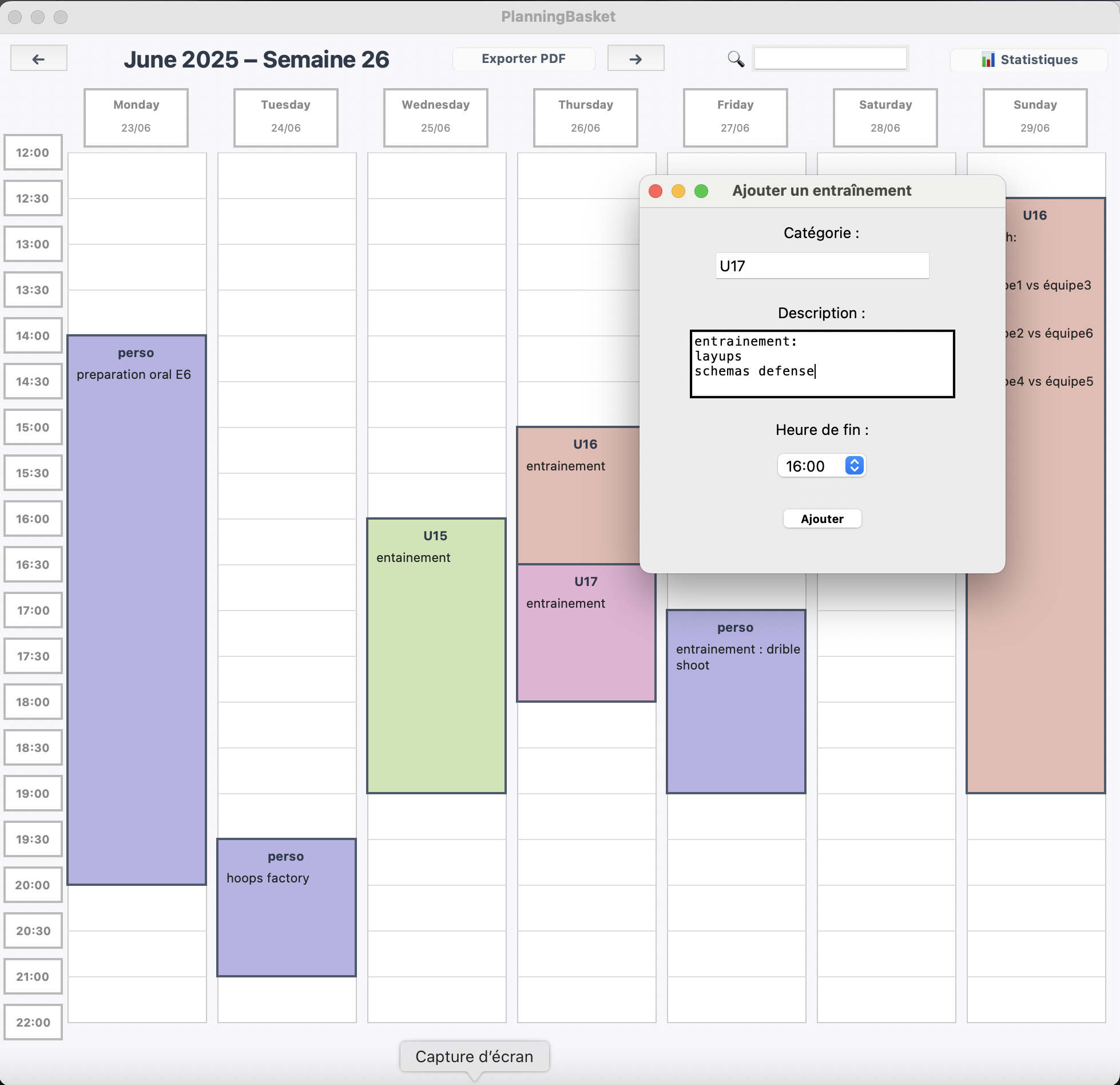 PlanningBasket - Capture 1