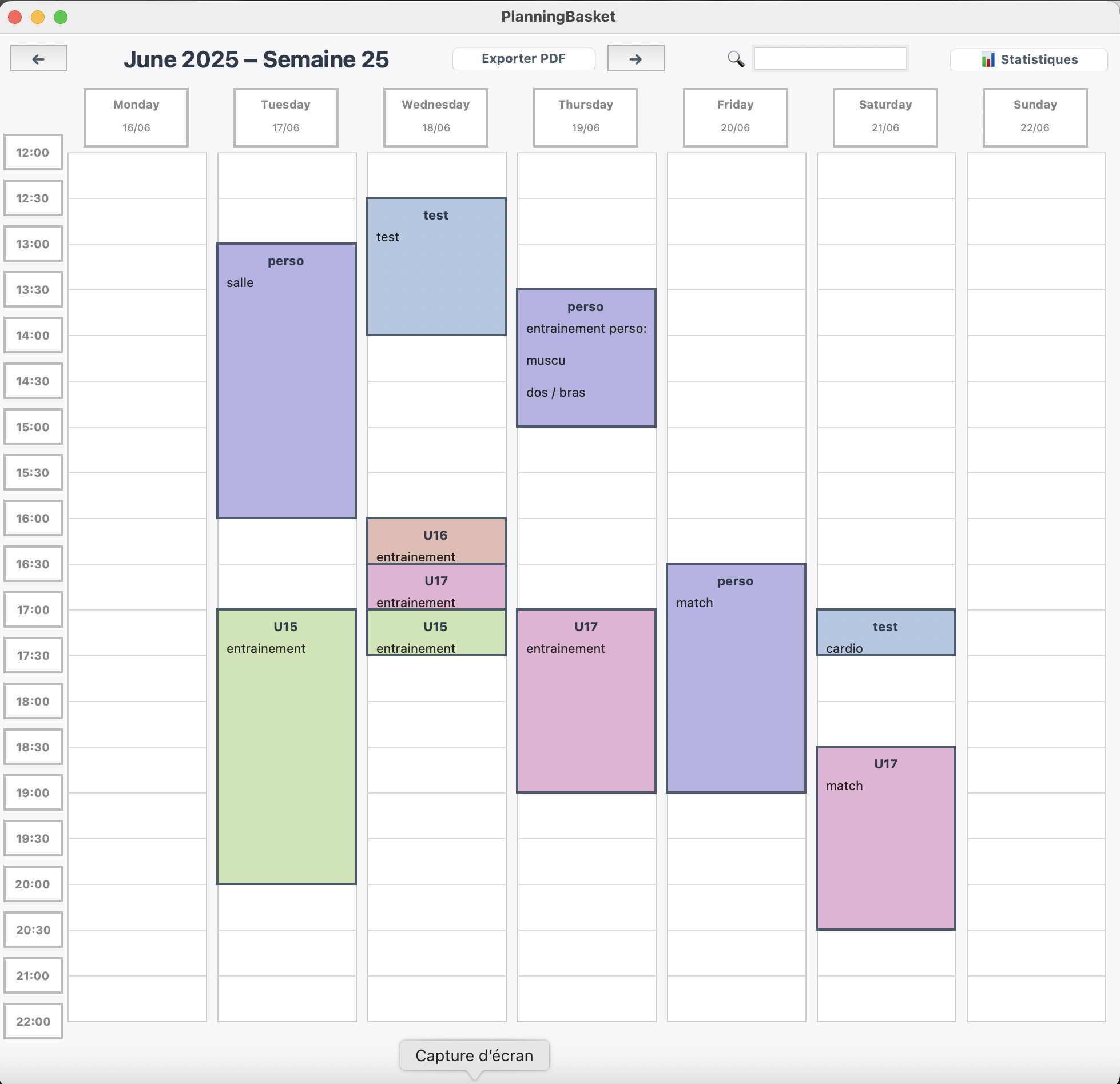 PlanningBasket - Capture 1